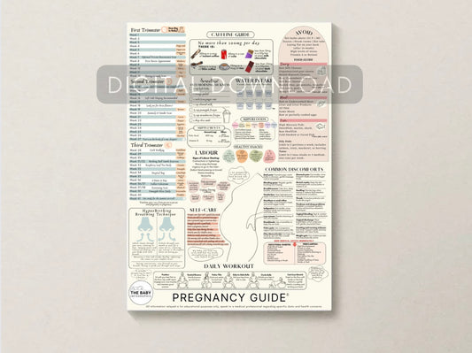NEW Pregnancy Care Guide © - Digital Download