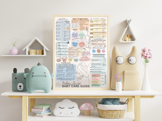 ULTIMATE Newborn Baby Care Guide DIGITAL - POP OF COLOUR